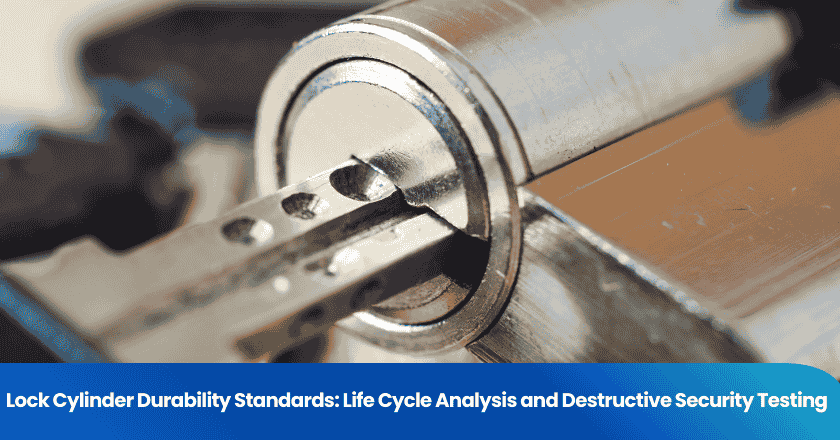 Lock Cylinder Durability Standards: Life Cycle Analysis and Destructive Security Testing